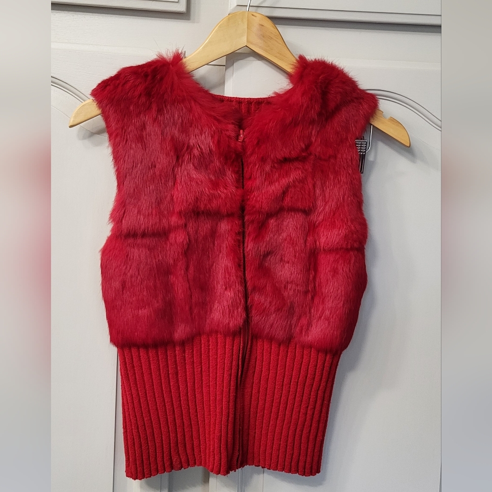 Vintage Rabbit vest